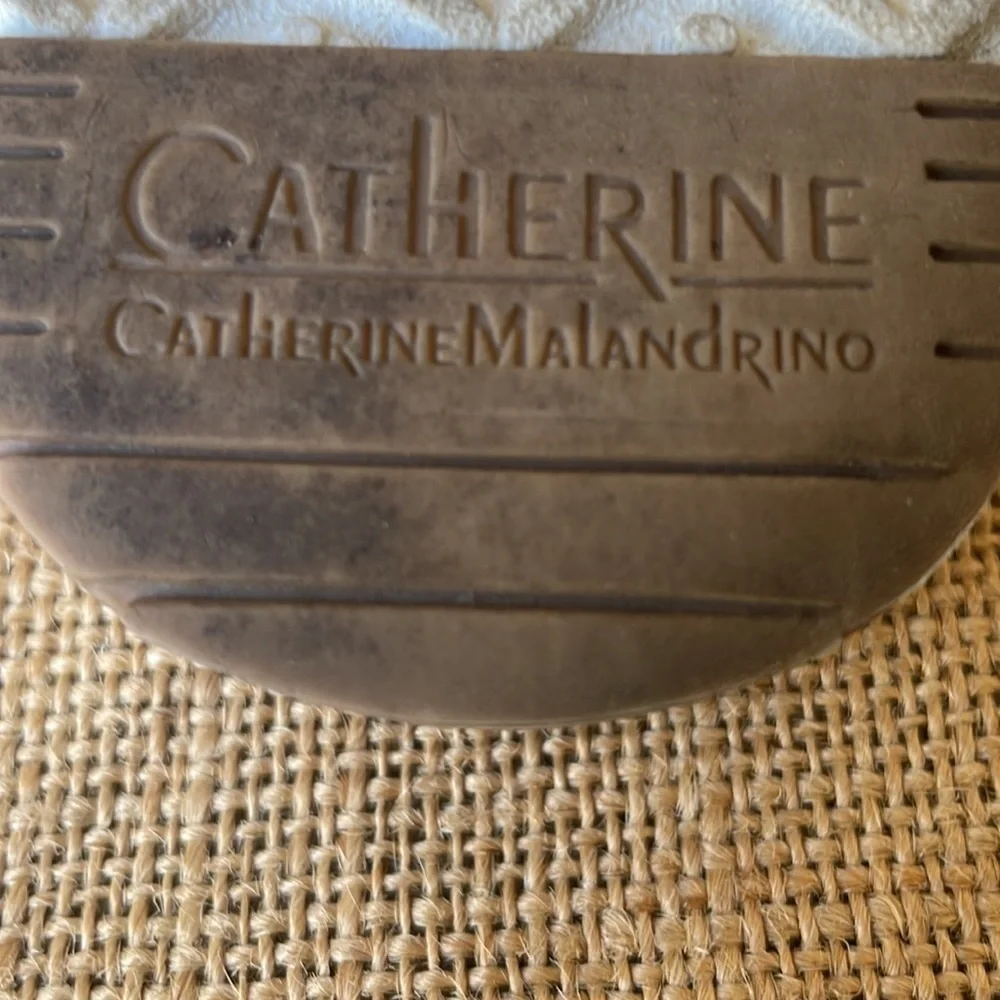 Catherine malandrino sandals bow Size 6 Slide Slip On